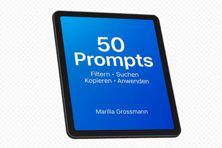 eBook - 50 Prompts für ChatGPT - Marilias Welt